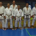 Lizon János és Skorka Tibor a sikeres danvizsga után