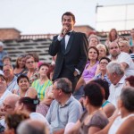 Nagy Róbert a közönség között