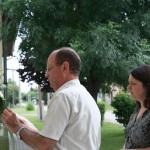 Koszorúzás Szentandráson