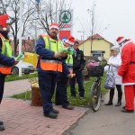 Polgárőr Mikulások szolgálatban