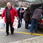 Földesi Zoltán, háttérben Czesznak János és Kozák Imréné