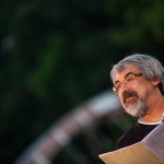 Korcsmáros György a szarvasi Vízi Színházban