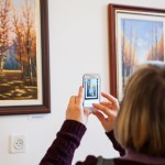 Fotó Kispálné Fejes Erzsébet kiállításán