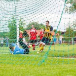 Koppányi Péter és Lovas Attila gólöröme