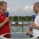 Dombvári Bence harmadik aranya után nyilatkozik