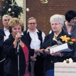 Fehér Jánosné (jobbról)