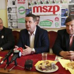 Földesi Zoltán, dr. Szakács László és Czesznak János (Fotó: Hegedűs Éva)