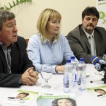 Takács Péter, Ábrahám Júlia és Bencsik Mihály (Fotó: Hegedűs Éva)