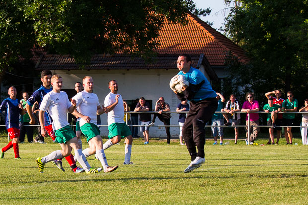 Sándor János, Kiss Gábor, Gilik Attila, Kurta Lajos kapus