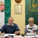 Molnár József polgármester és Kasikné Csík Zsuzsanna jegyző