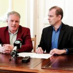 Dr. Melis János és Hodálik Pál (Fotó: Hegedűs Éva)