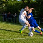 Repa Mihály (fehér) és Dernovics Tamás (kék) küzdelme (Fotó: Babák Zoltán)