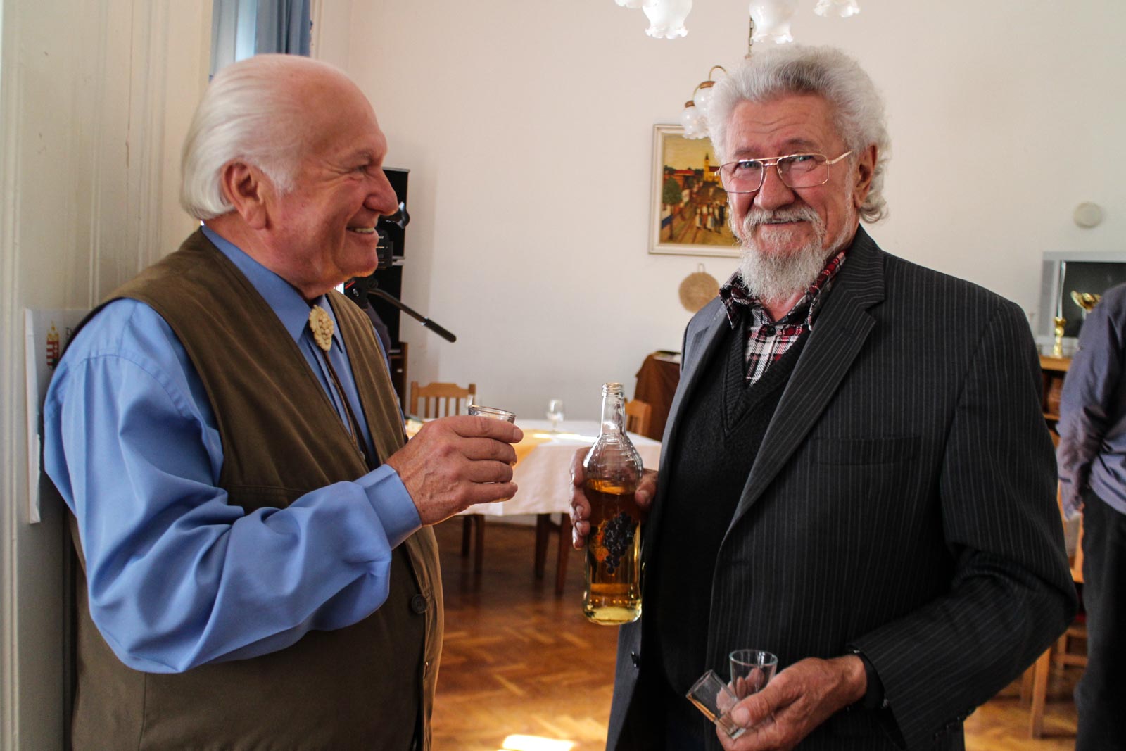 Mótyán Tibor és Medvegy Mihály (Fotó: Hegedűs Éva)