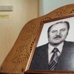 Kozák Lajos portréja (Fotó: Hegedűs Éva)