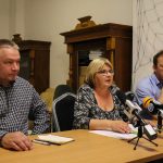 Csanádi László, Gombár Györgyné és Kovács Mátyás (Fotó: Hegedűs Éva)