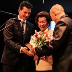 Dr. Lesfalvi Balázs, Greksza Györgyné és Sinka Imre (Fotó: Hegedűs Éva)