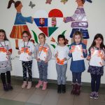 Az 1. korcsoportos lányok