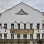 A SZIE Tessedik Campusának, az egykori mezőgazdasági főiskolának a homlokzata (Fotó: Babák Zoltán)