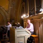 Hajas Szilárd (fuvola) és Kővári Péter (orgona) (Fotó: Babák Zoltán)