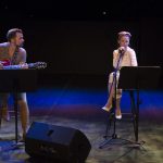 Dobri Dániel zeneszerző és Jókai Ágnes színésznő közös estje (Fotó: Kepenyes Balázs)