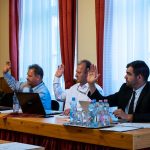 Szavaz a testület Békésszentandráson (Fotó: Babák Zoltán)