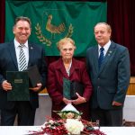 Frankó János, Varga Mihályné Bagosi Erzsébet és Molnár József polgármester (Fotó: Babák Zoltán)