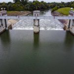 A szentandrási duzzasztómű (Fotó: Babák Zoltán)