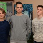 Tóth Armand (12.B), Nagy-Bobvos Noel (11.C) és Egri Gergő (12.B)