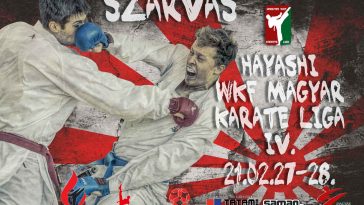 A Karate Liga plakátja