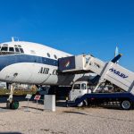 Kiállított MALÉV-gép