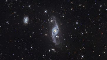 Bagi László fotója az NGC3718 spirálgalaxisról