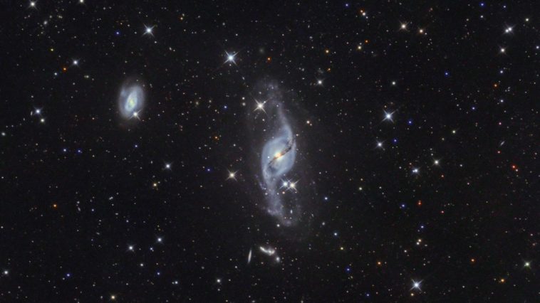 Bagi László fotója az NGC3718 spirálgalaxisról