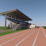 Látványterv a lelátóról