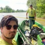 Sallai Márton és a háttérben édesapja, Sallai Zoltán