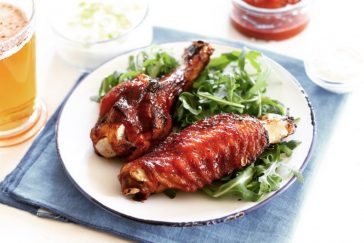 Sörpácos BBQ pulykaszárny