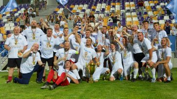 A kupagyőztes Szarvasi FC 1905