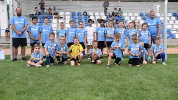 Az U7, U8 és U9 csapatok Valastyán Balázs és Trabach János edzőkkel