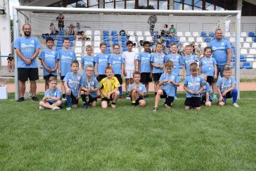 Az U7, U8 és U9 csapatok Valastyán Balázs és Trabach János edzőkkel