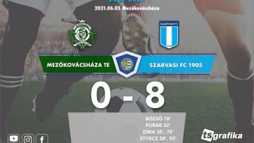 Mezőkovácsháza TE – Szarvasi FC 1905 0–8