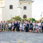 Városvezetők és díjazottak a városnapon