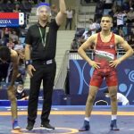 Tóth Patrik (pirosban)