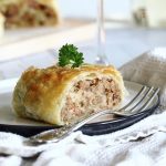 Füstöltsajtos-pulykahúsos rétes