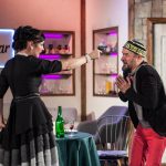 Tarsoly Krisztina (Cécile Moncey) és Csomós Lajos (Jean-Francois Moncey) a Hotel Mimózában