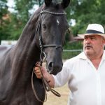 A hároméves csődör és gazdája, Nagy János "Cánó"