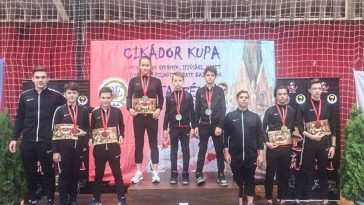 Szarvasi karatésok a Cikádor Kupán