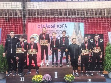 Szarvasi karatésok a Cikádor Kupán