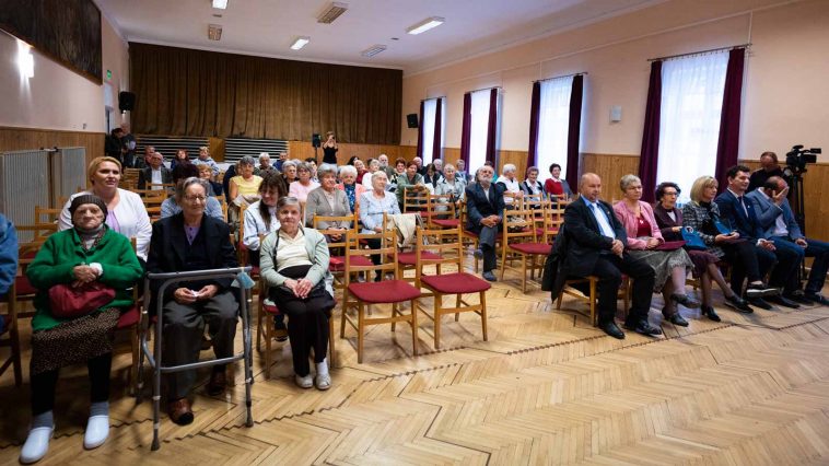 Az idősek köszöntése Békésszentandráson