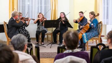 A kamaraegyüttes zárta a műsort a zene világnapján