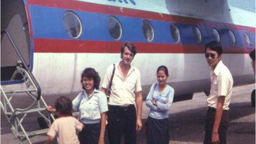 Váradi László Laoszban 1980-ban
