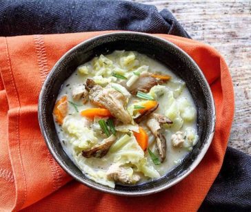 Őszi pulykaraguleves